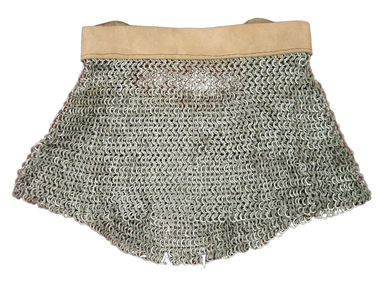 Aventail for Helm - Flat Riveted - Solid Flat Rings Mild Steel