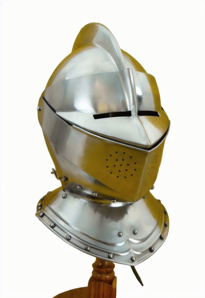 English Close Helm - 18 Gauge
