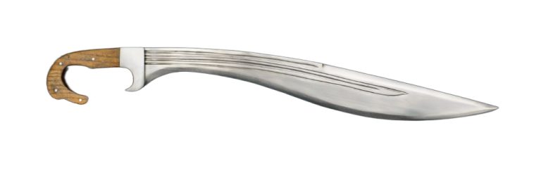 Iberian Falcata with Wood Grip