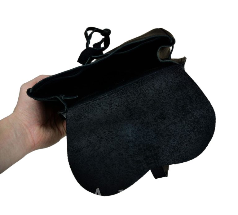 Large Leather Belt Pouch