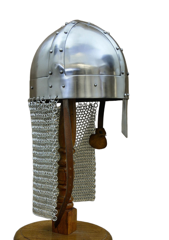 Nasal Bar Spangenhelm with Aventail - 20 Gauge