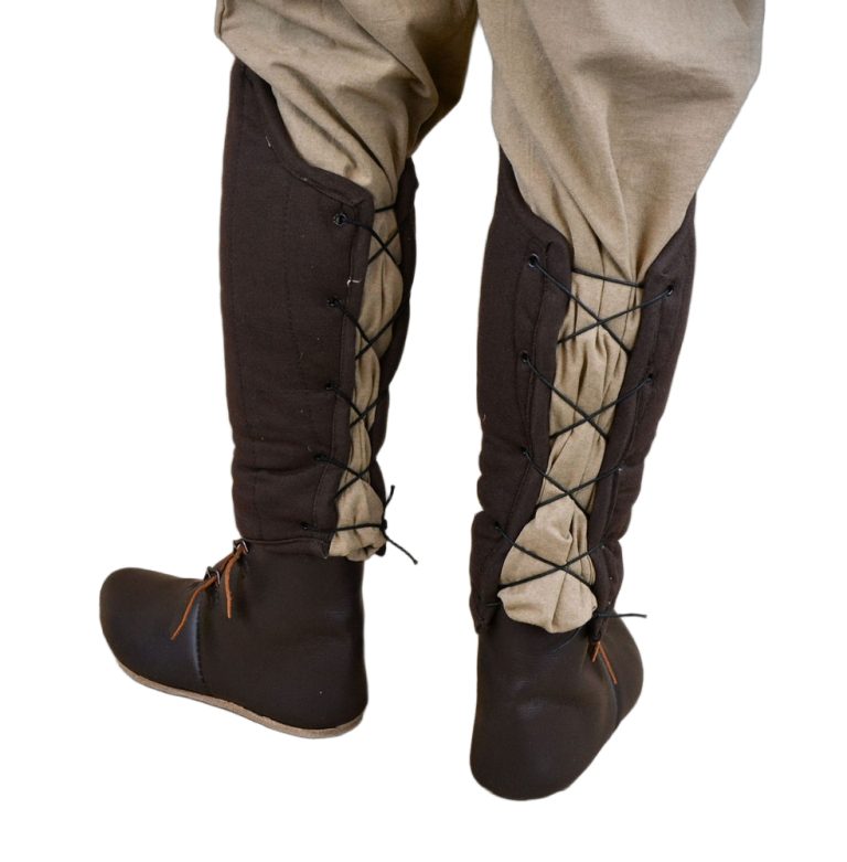 Padded Greaves - Brown