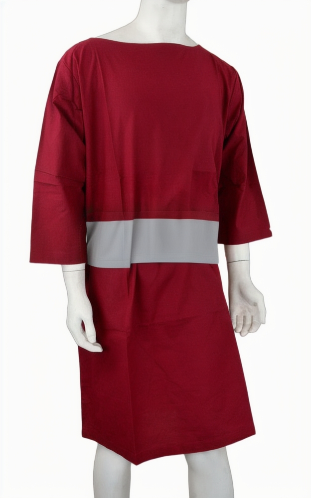 Roman Cotton Tunic - Red