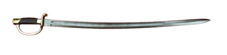 Russian Imperial Dragoon Saber with Damascus Blade