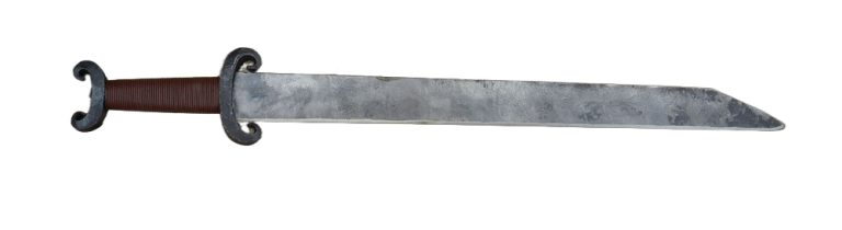 Viking Forged Long Seax with Type G Hilt