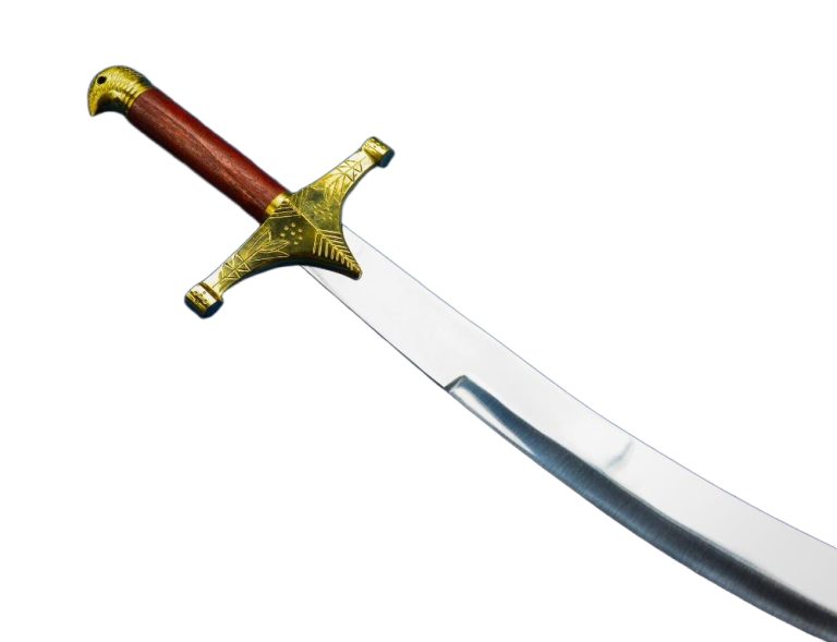 Baladay Scimitar - Embellished Version with Etched Hilt Design