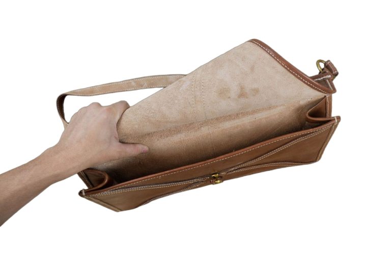 Roman Leather Pera Bag