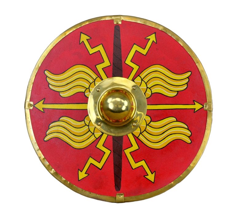 Roman Parma Shield - Red