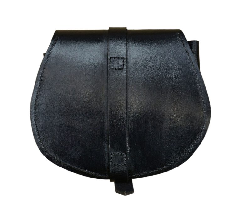 Small Leather Belt Pouch