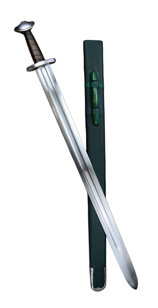 Viking Temple Sword Brown Grip