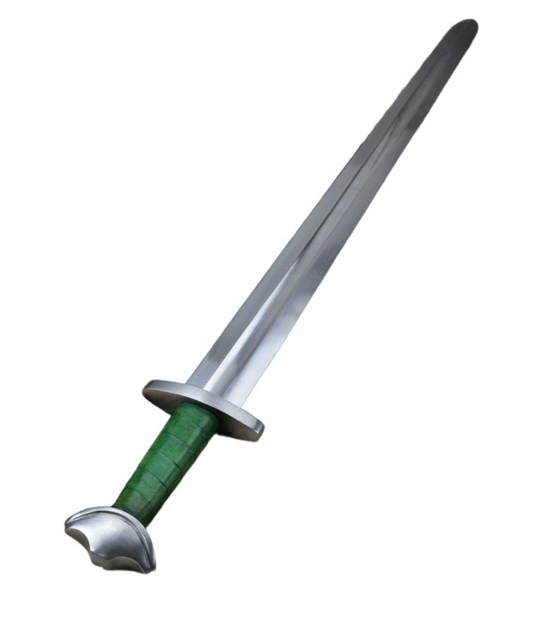 Viking Temple Sword - Stage Combat Version - Green Grip