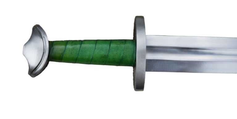Viking Temple Sword - Stage Combat Version - Green Grip
