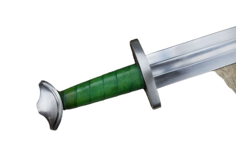 Viking Temple Sword - Stage Combat Version - Green Grip