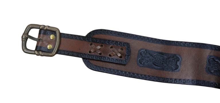 Western Single Holster Gun Belt