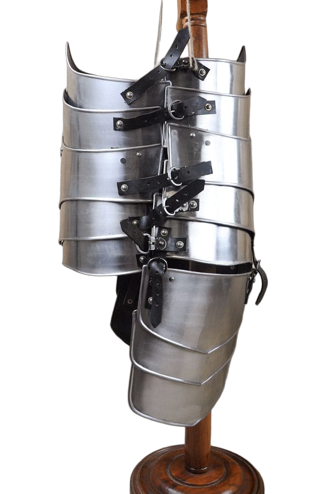 Woman's Torso Armor - Lower Torso Armor and Tassets - 20 Gauge Steel