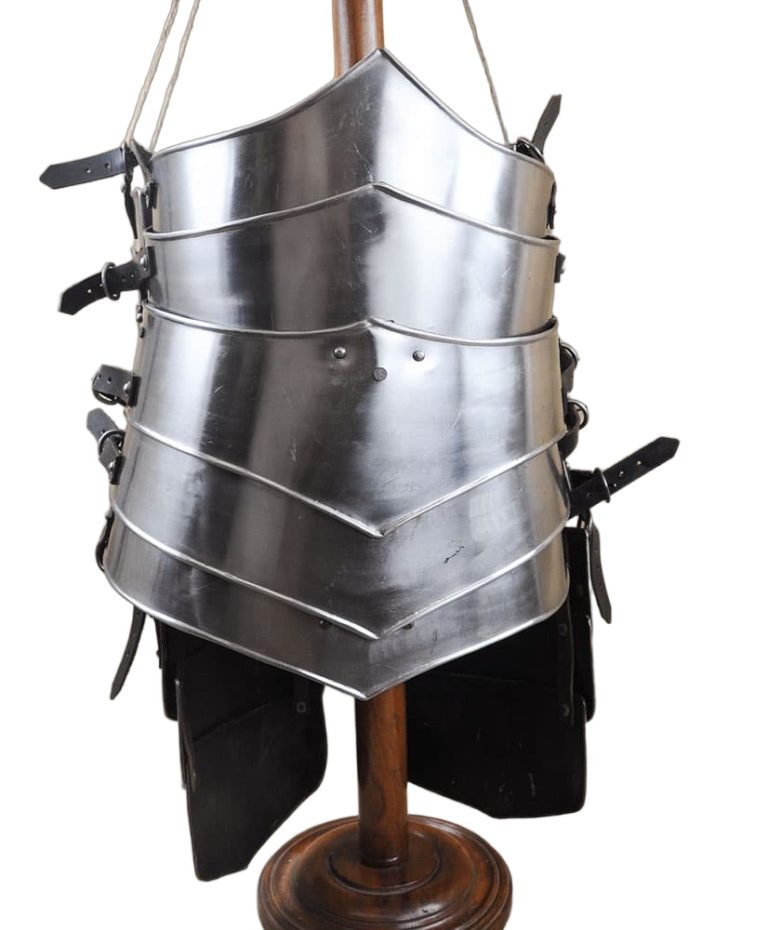 Woman's Torso Armor - Lower Torso Armor and Tassets - 20 Gauge Steel