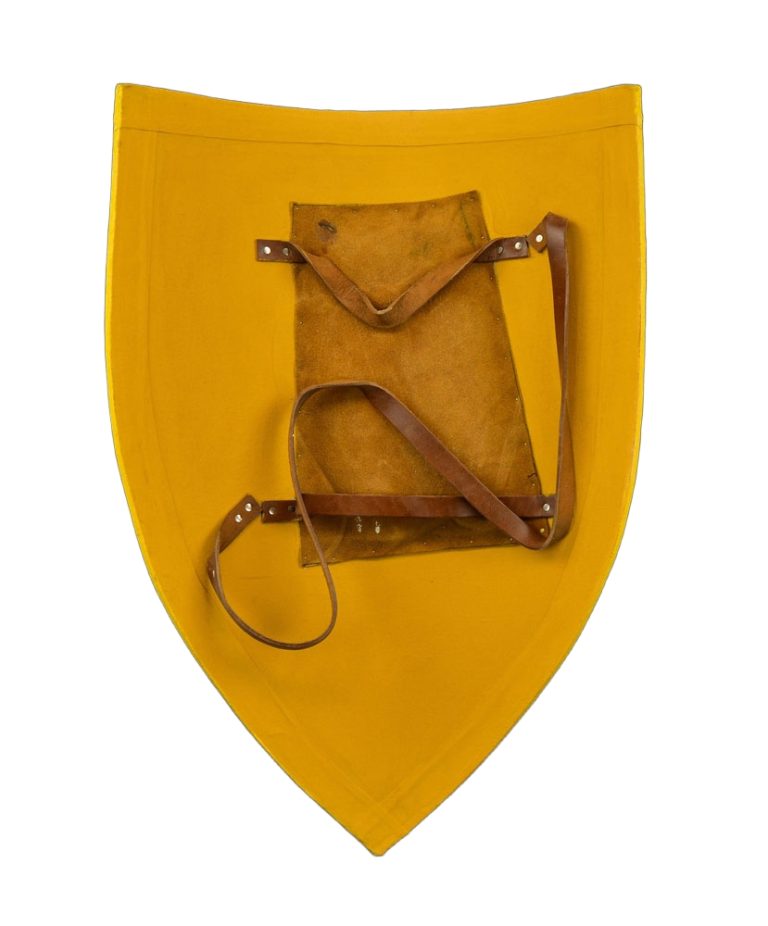 Wooden Crusader Lion Shield