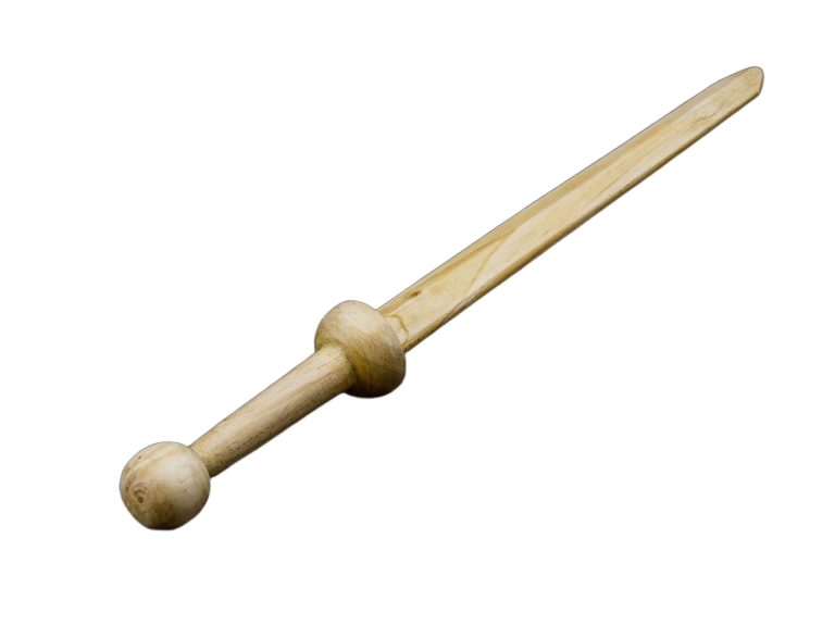 Wooden Rondel Guard Gladius