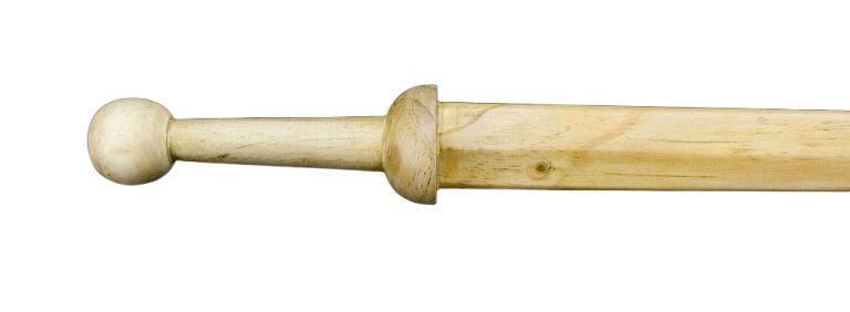 Wooden Rondel Guard Gladius