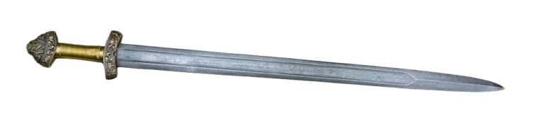 Birka Nordic Viking Sword with Damascus Blade