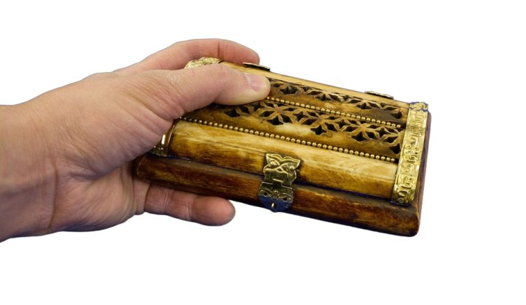Bone and Brass Jewelry Box