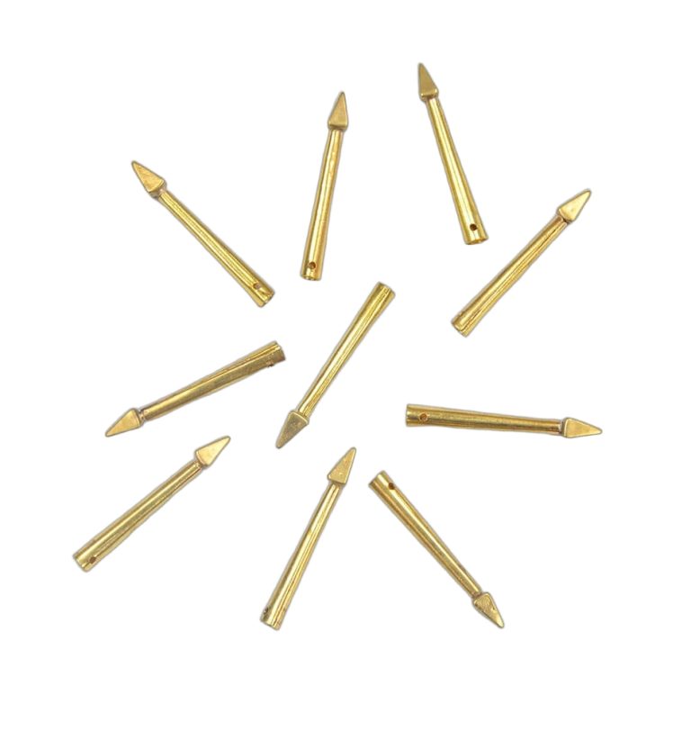 Brass Aiglets With Bodkin Tips