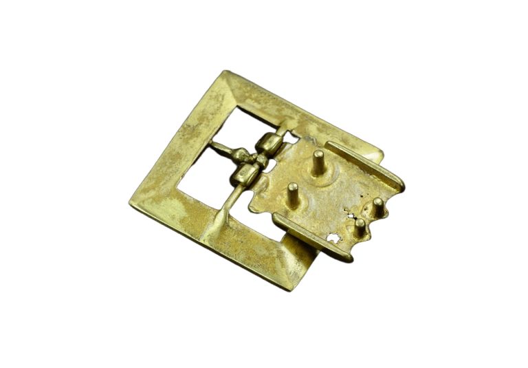 Brass Medieval Square Buckle