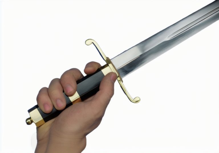 British Naval Dirk with Polished Horn Handle