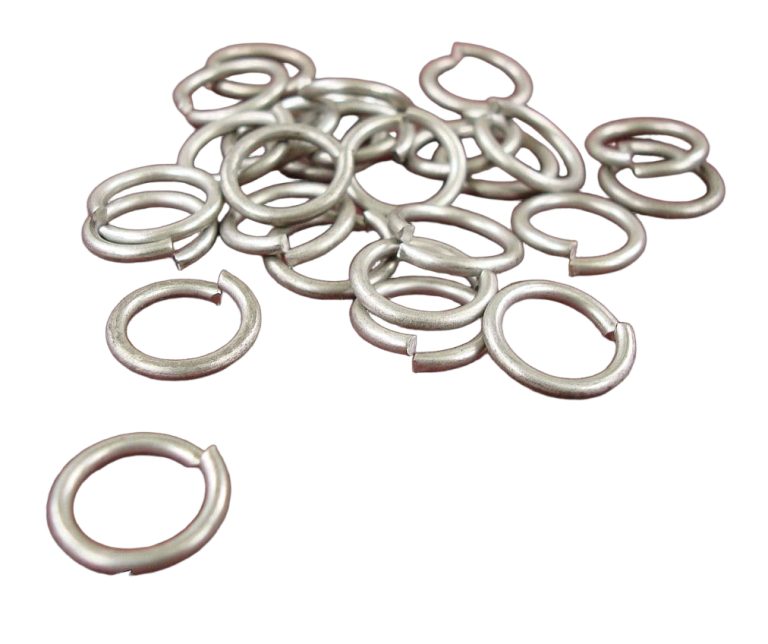 1 kgs Loose Chainmail Rings  Stainless Steel Round Rings 16 Gauge / 9mm  Butted  Close Out