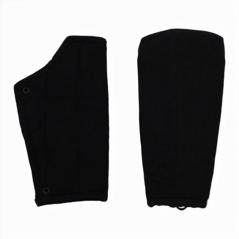 Black Cotton Bracers