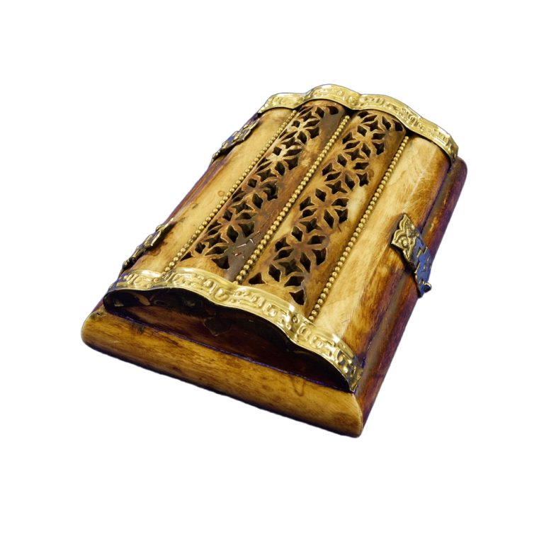 Bone and Brass Jewelry Box