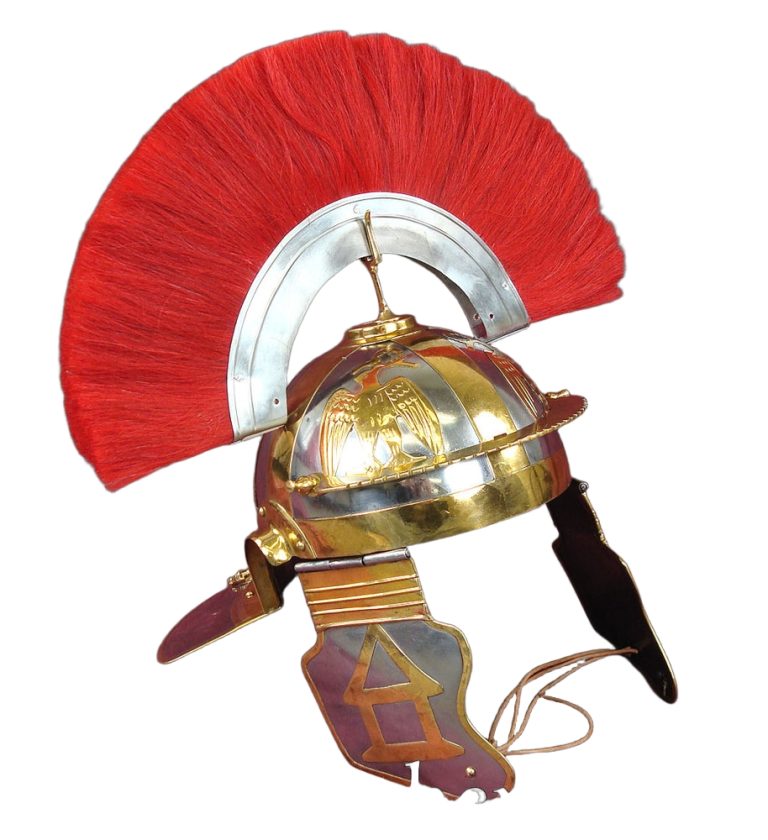 Brass Roman Plume Holder