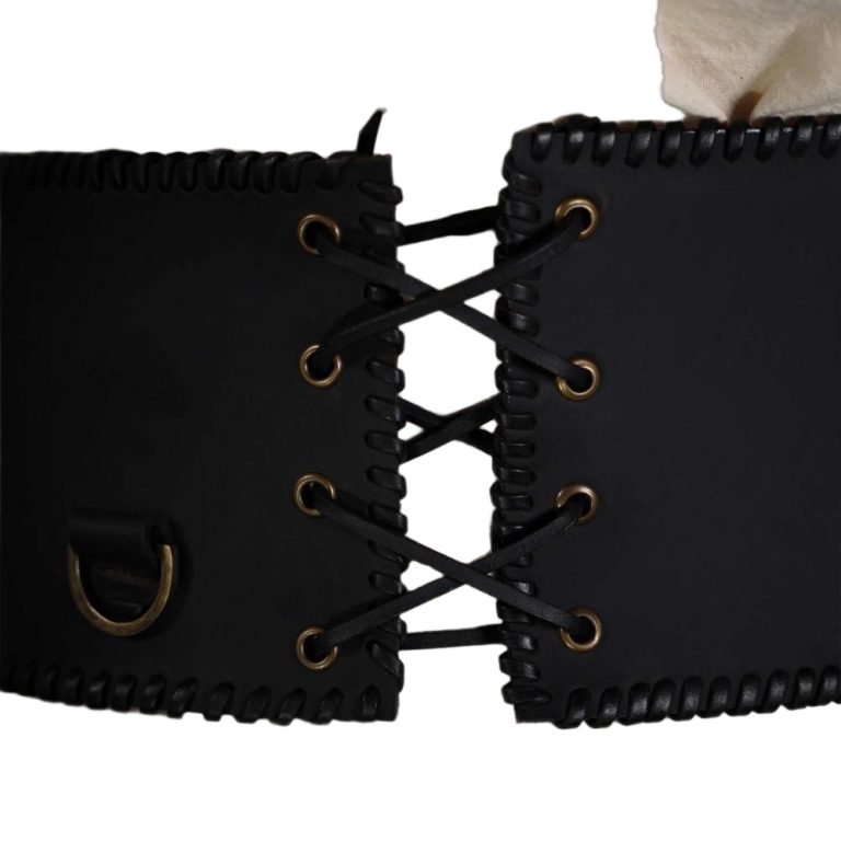 Warrior Broad Waist Belt in Black