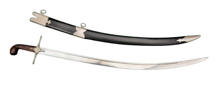Persian Scimitar Blade with Curved Edge