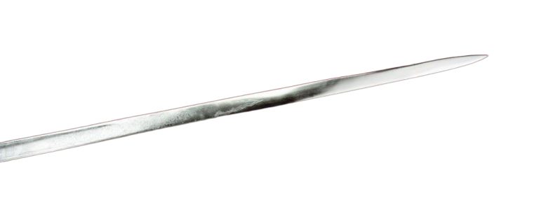 British 1897 Infantry Officer's Saber with Scabbard