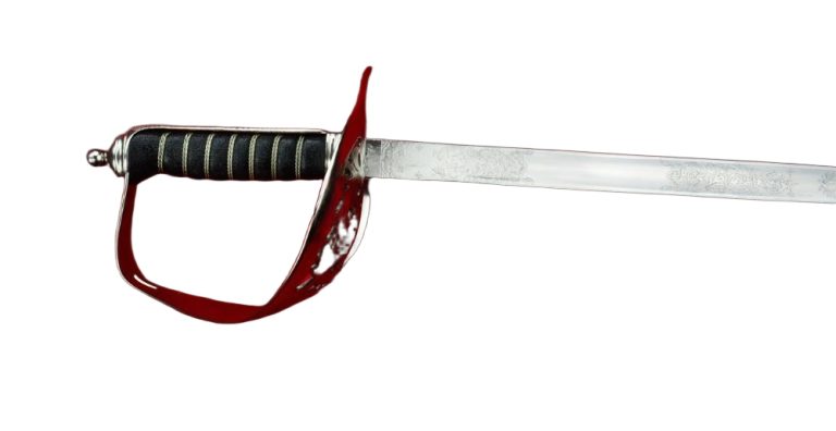 British 1897 Infantry Officer's Saber with Scabbard