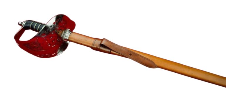 British 1897 Infantry Officer's Saber with Scabbard