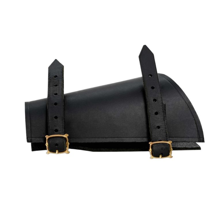 Medieval Leather Bracer for Right-Hand Archers