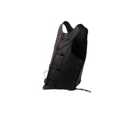 Leather Armored Corset for Women – Black