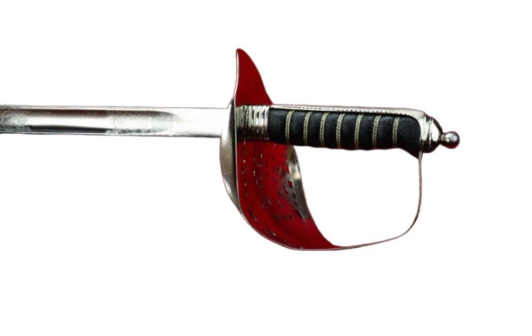 British 1897 Infantry Officer's Saber with Scabbard