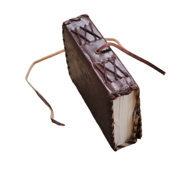Leather-Bound Medieval Diary