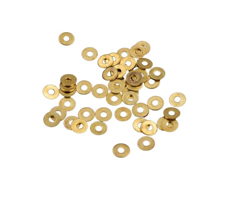 Loose Brass Washers for Armor Rivets - Set of 50