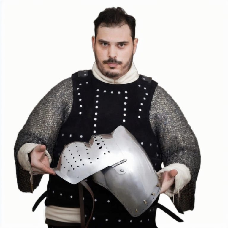 14th Century Bascinet with Visor