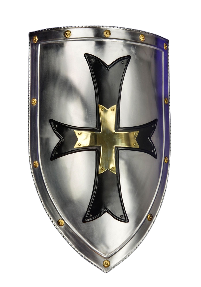 Crusader Steel Shield - 18 Gauge Steel