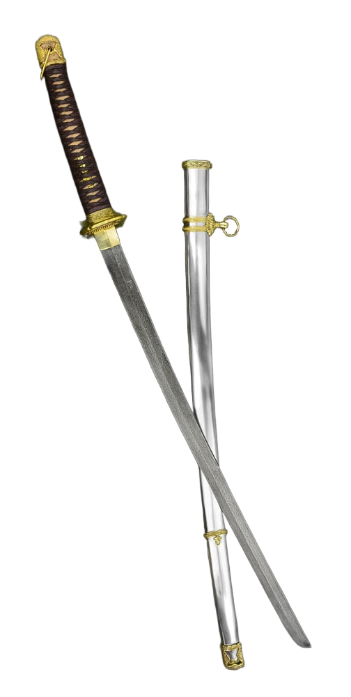 Damascus Japanese Officers Shin Gunto