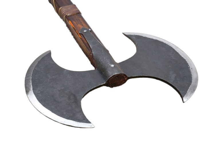 Double-Headed Medieval Battle Axe