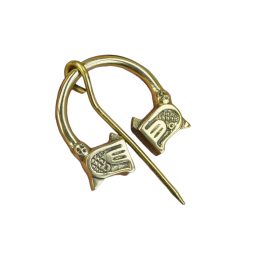 Large Viking Serpent Penannular Brooch
