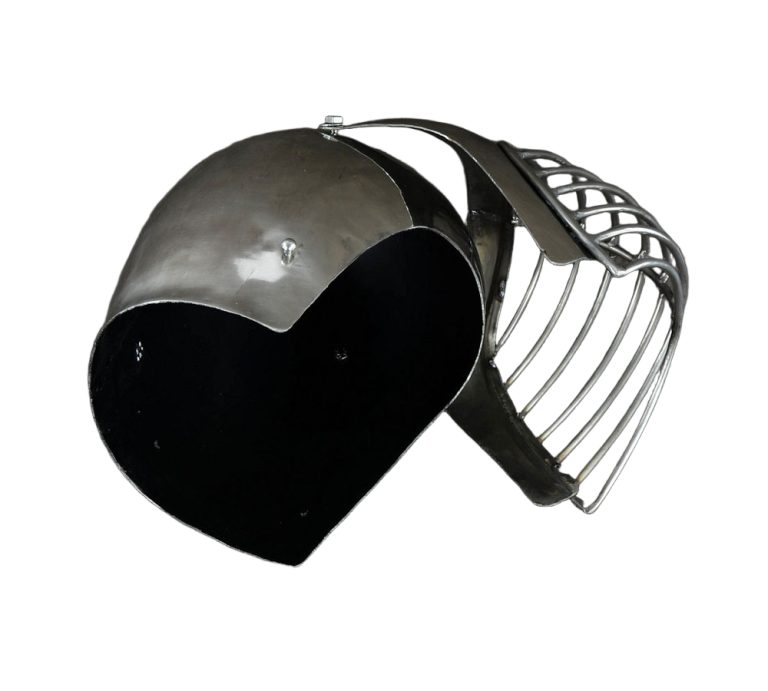 Sport Combat Bascinet - 16 Gauge Stainless Steel