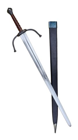 German Longsword with Twisted Wood Grip