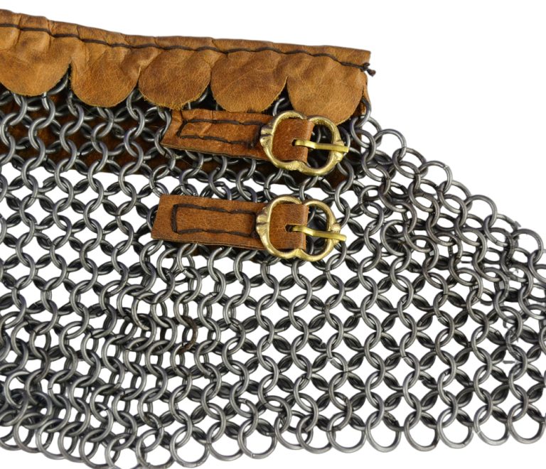 Chainmail Collar  Butted High Tensile Wire Rings